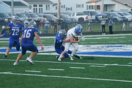 Kingsford football stays undefeated with win over Calumet